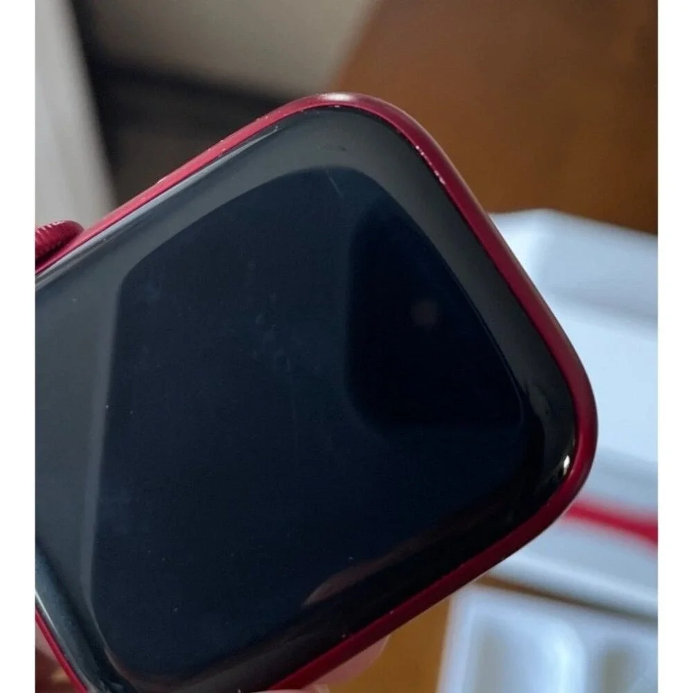 Working Apple Watch Series 7 Project Red Midnight W Charger new Band